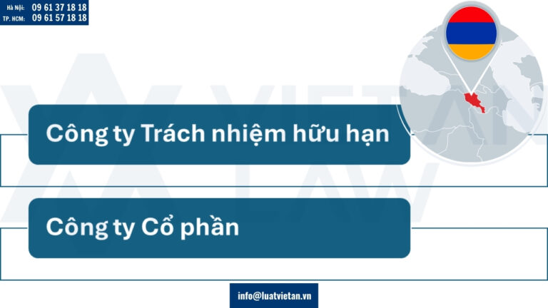 Các loại hình công ty có thể thành lập tại Armenia