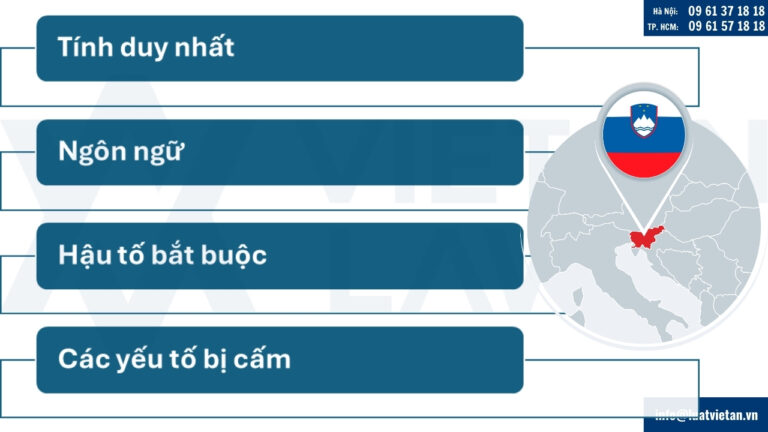 Điều kiện đặt tên công ty để thành lập tại Slovenia