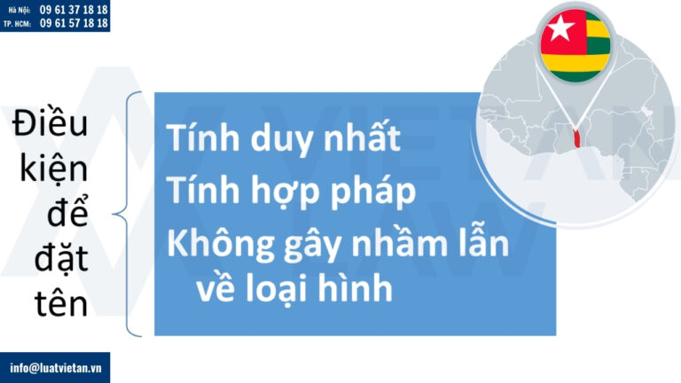 Điều kiện đặt tên để thành lập công ty tại Togo