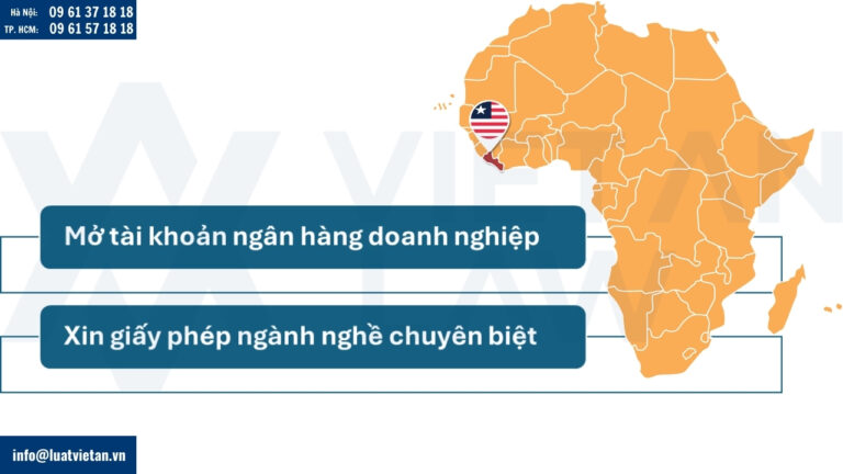 Một số thủ tục sau thành lập công ty tại Liberia