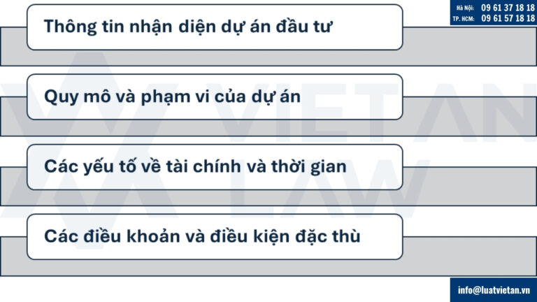 Các trường hợp phải điều chỉnh giấy chứng nhận đầu tư tại Phường An Đông