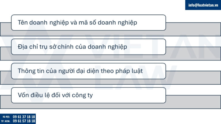 Các trường hợp thay đổi đăng ký kinh doanh tại Phường Ba Đình