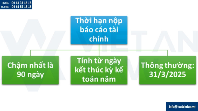 Thời hạn nộp báo cáo tài chính