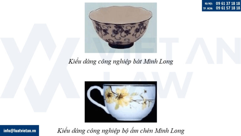 Kiểu dáng công nghiệp được đăng ký bởi Công ty trách nhiệm hữu hạn Minh Long I 