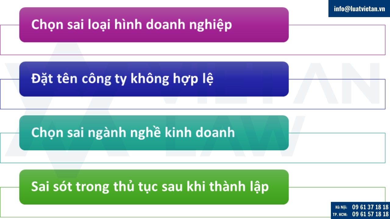 Lưu ý khi tự thành lập doanh nghiệp