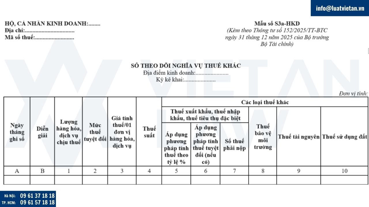 Mẫu S3a-HKD