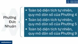 Điều chỉnh giấy chứng nhận đầu tư tại Phường Đức Nhuận, Tp. Hồ Chí Minh