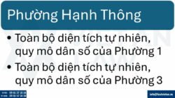 Điều chỉnh giấy chứng nhận đầu tư tại Phường Hạnh Thông, Tp. Hồ Chí Minh