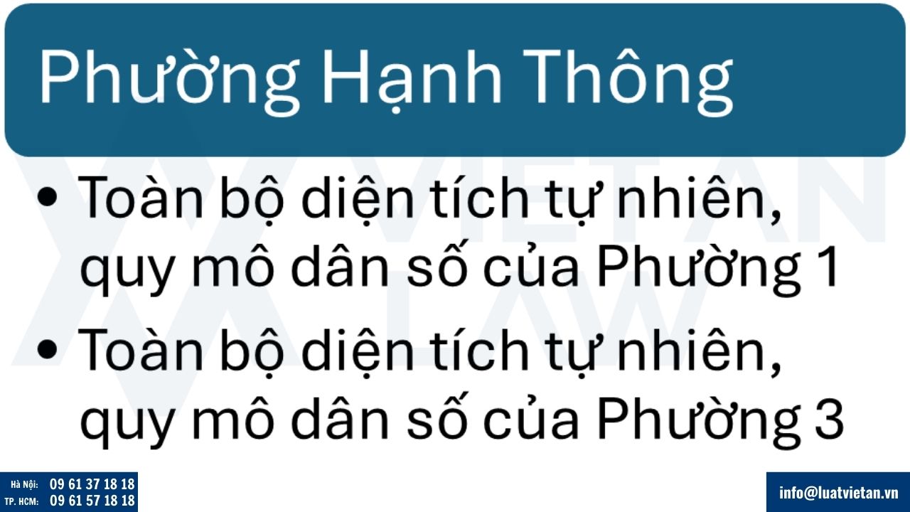 Phường Hạnh Thông, Tp Hồ Chí Minh