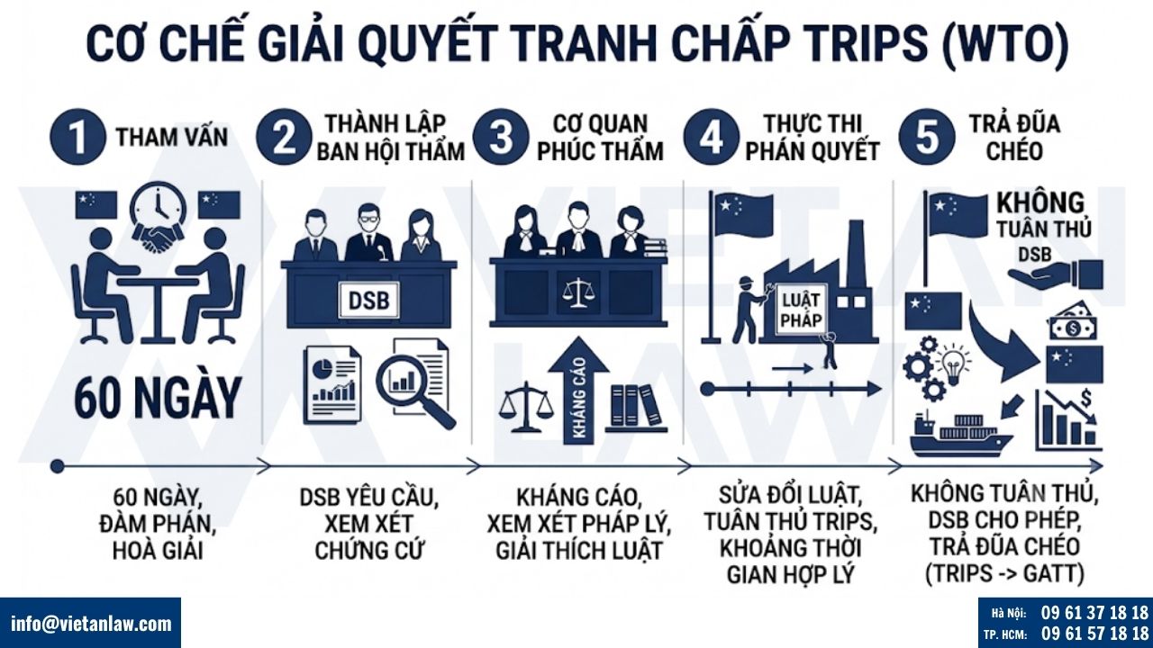 Cơ chế giải quyết tranh chấp TRIPS WTO