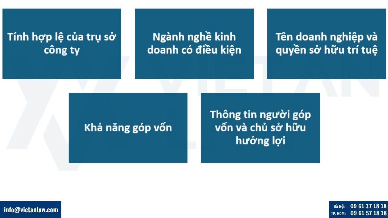 Một số rủi ro pháp lý cần rà soát khi mở công ty